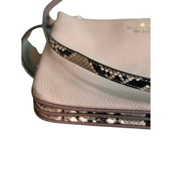 Kate Spade New York Jackson Mixed Material Triple Gusset Crossbody - Picture 10 of 12